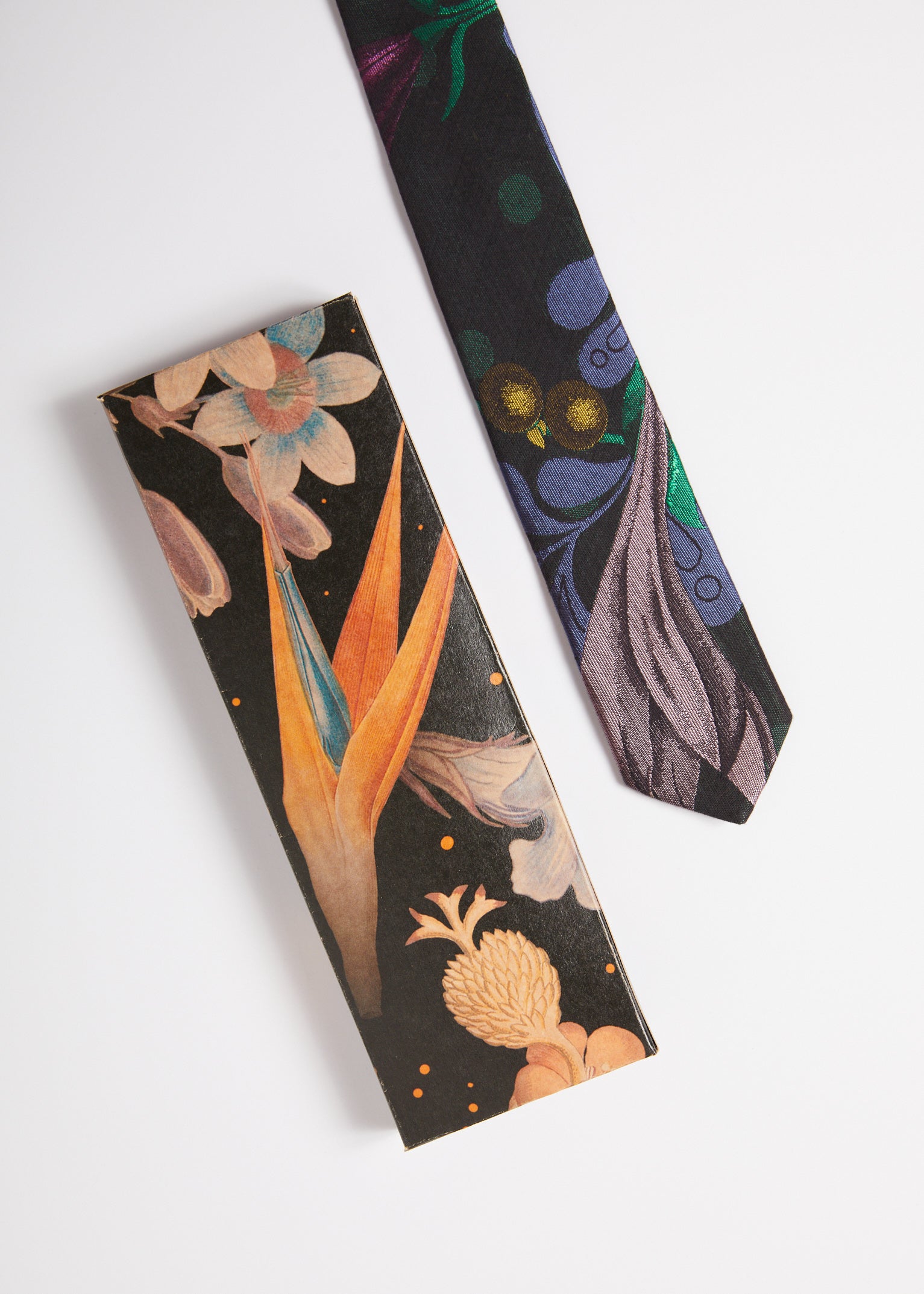 Brocade New Ties - BLACK