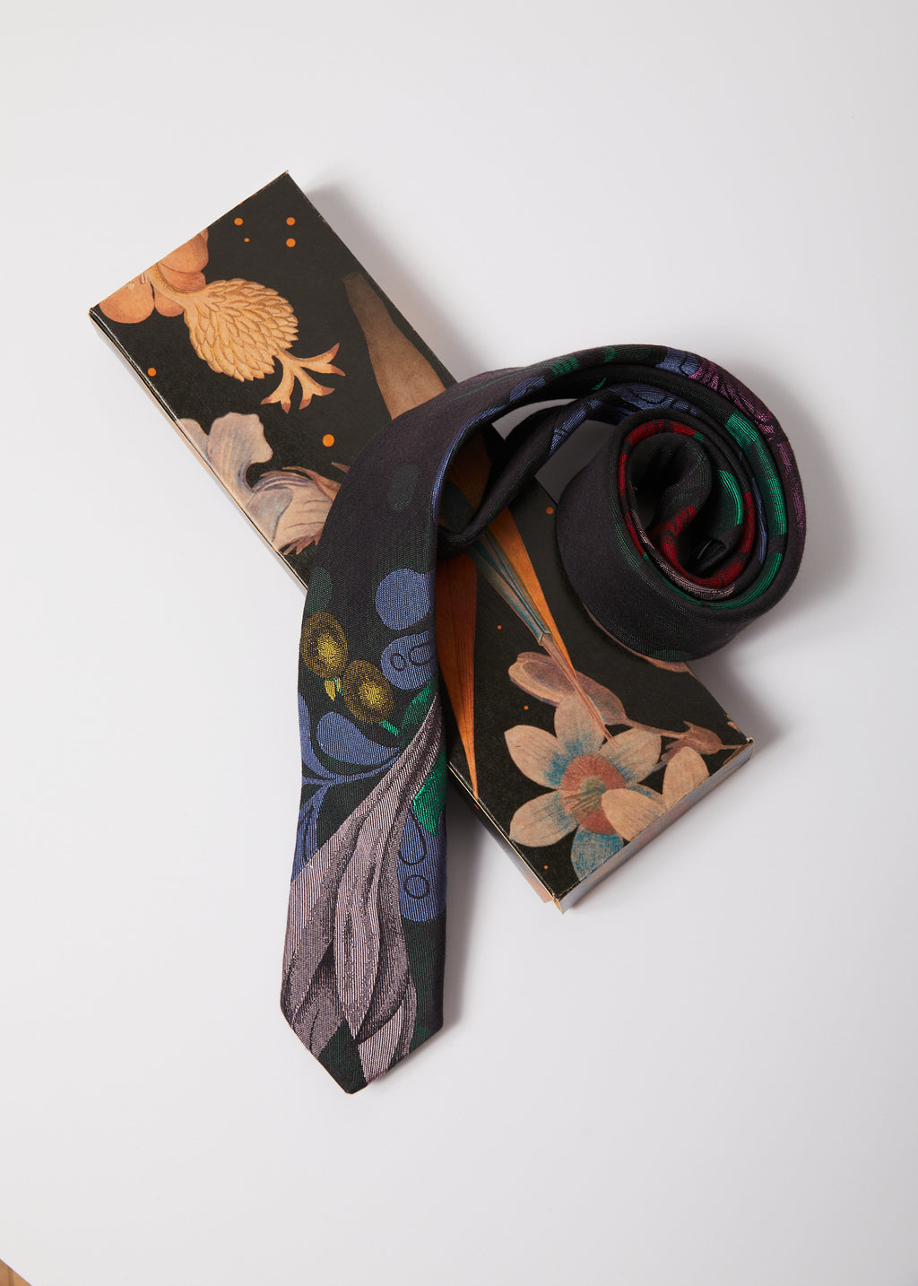 Brocade New Ties - BLACK