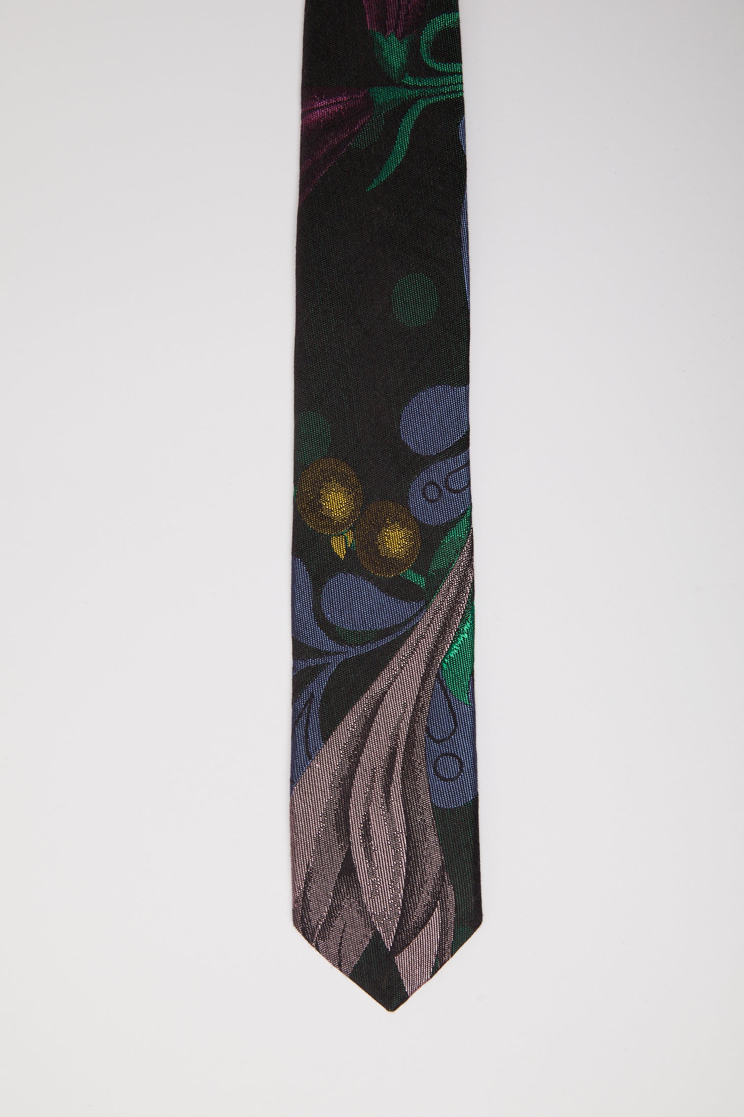 Brocade New Ties - BLACK
