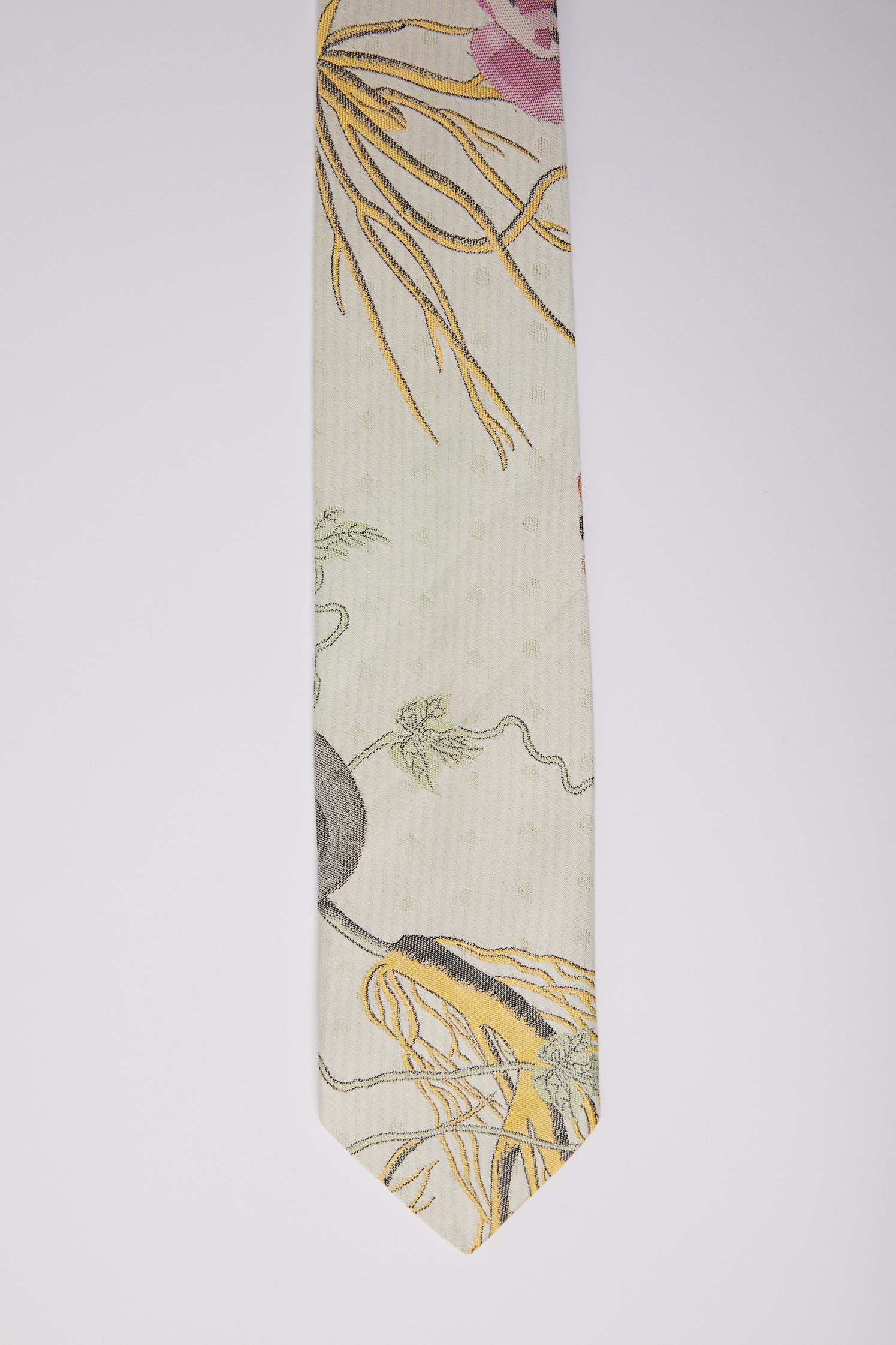 Brocade New Ties - WHITE