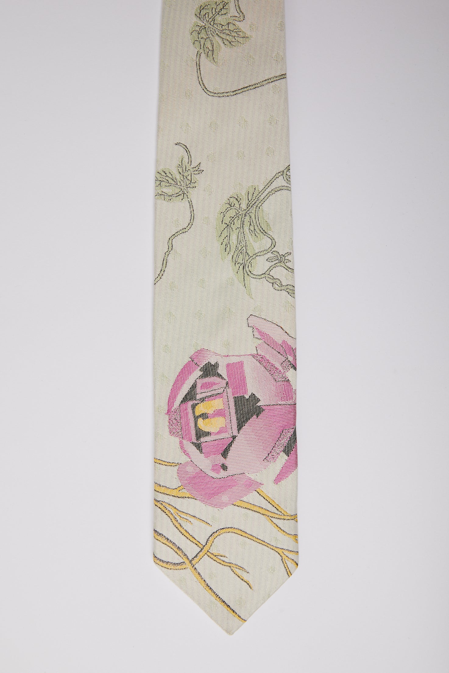 Brocade New Ties - WHITE