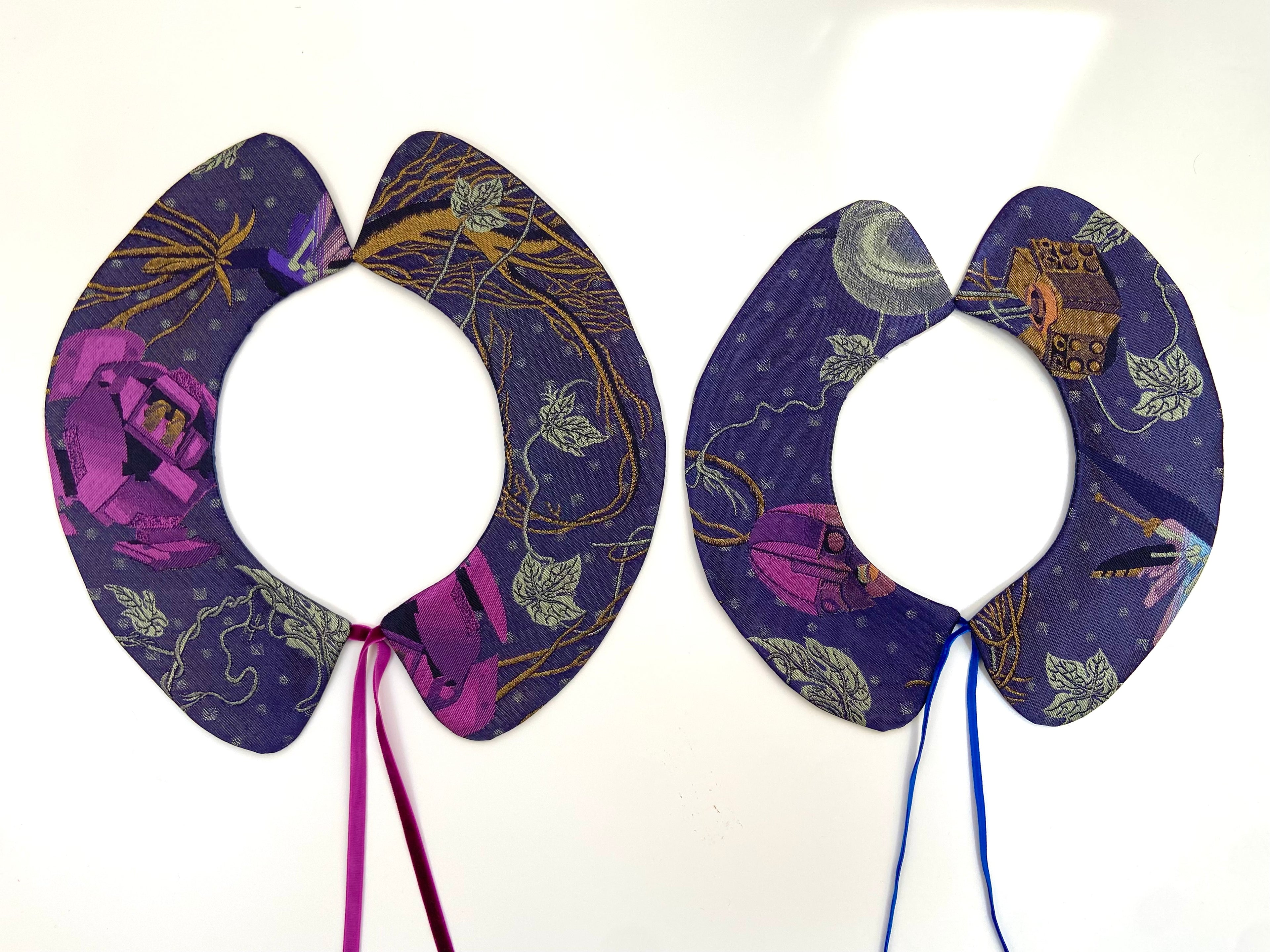 Brocade collar Set: Mother&Daughter