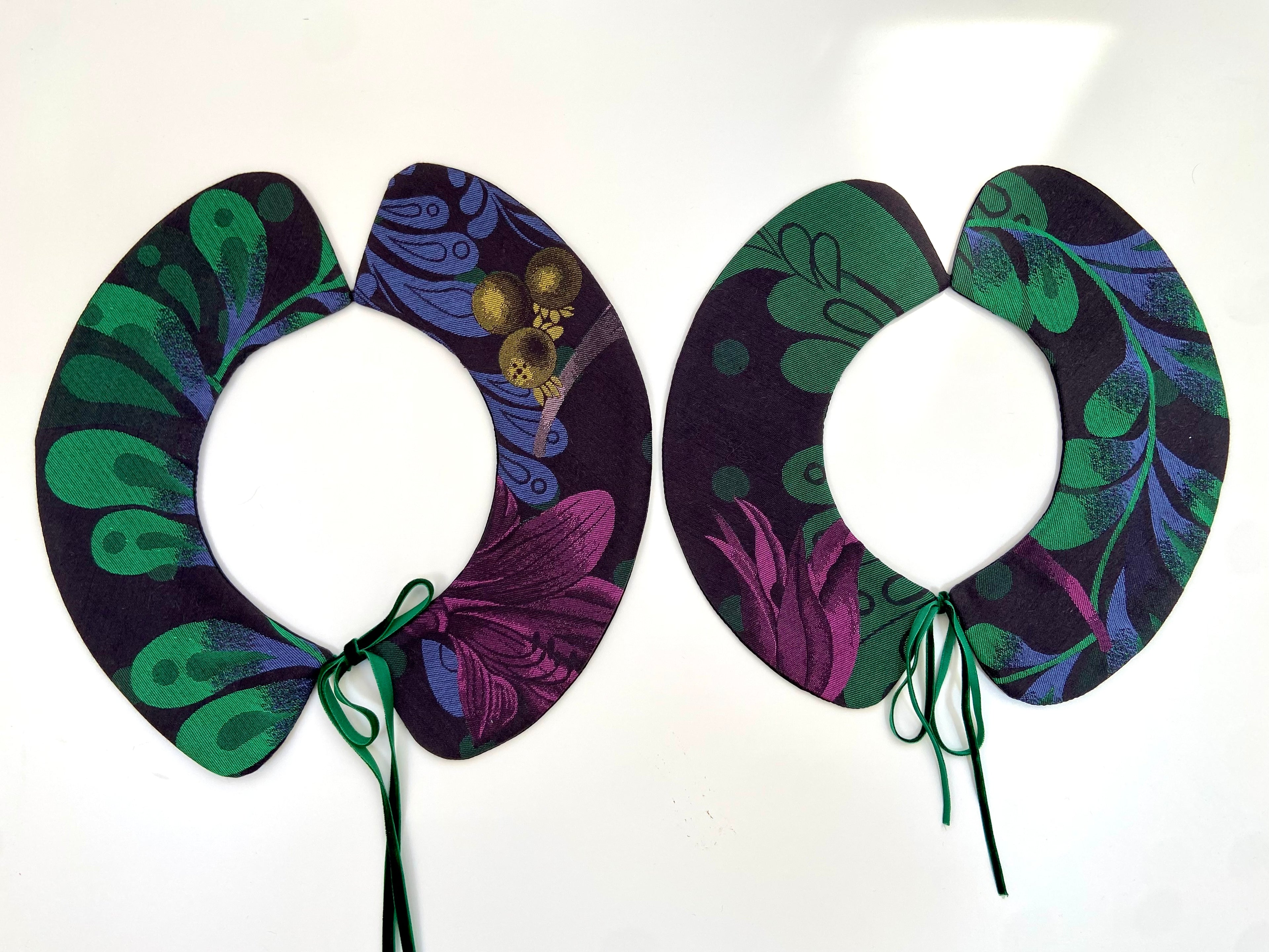 Brocade collar Set: Mother&Daughter