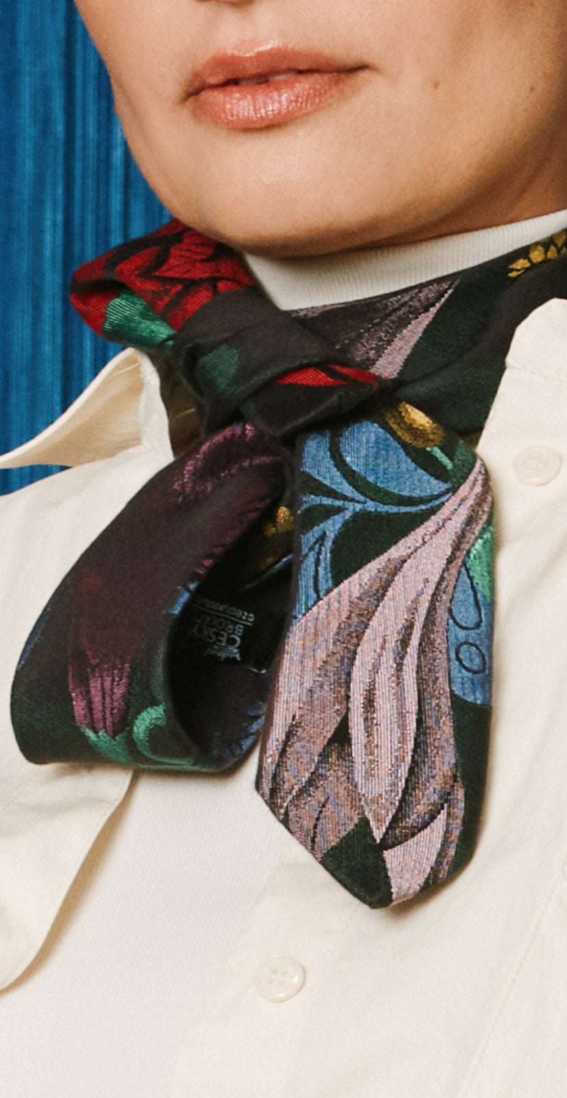 Brocade New Ties - BLACK