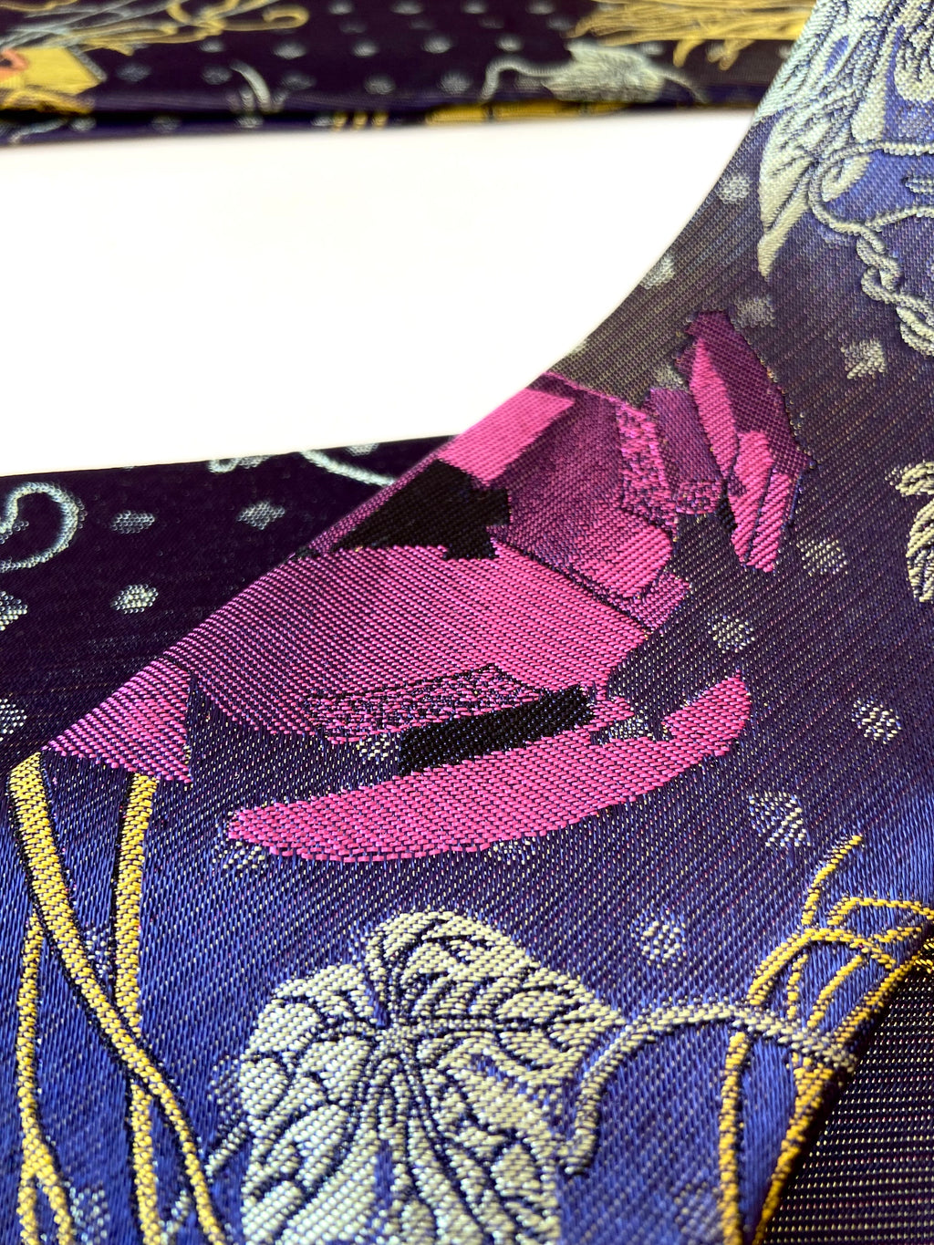 Brocade New Ties - MIDNIGHT BLUE